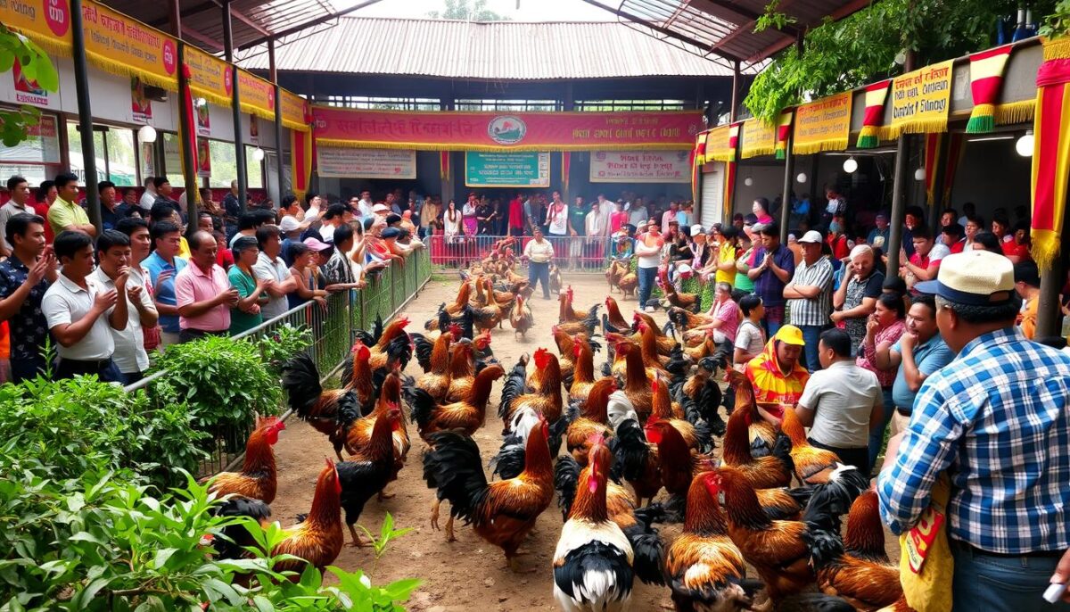 Bermain Sabung Ayam Dengan Deposit Pulsa