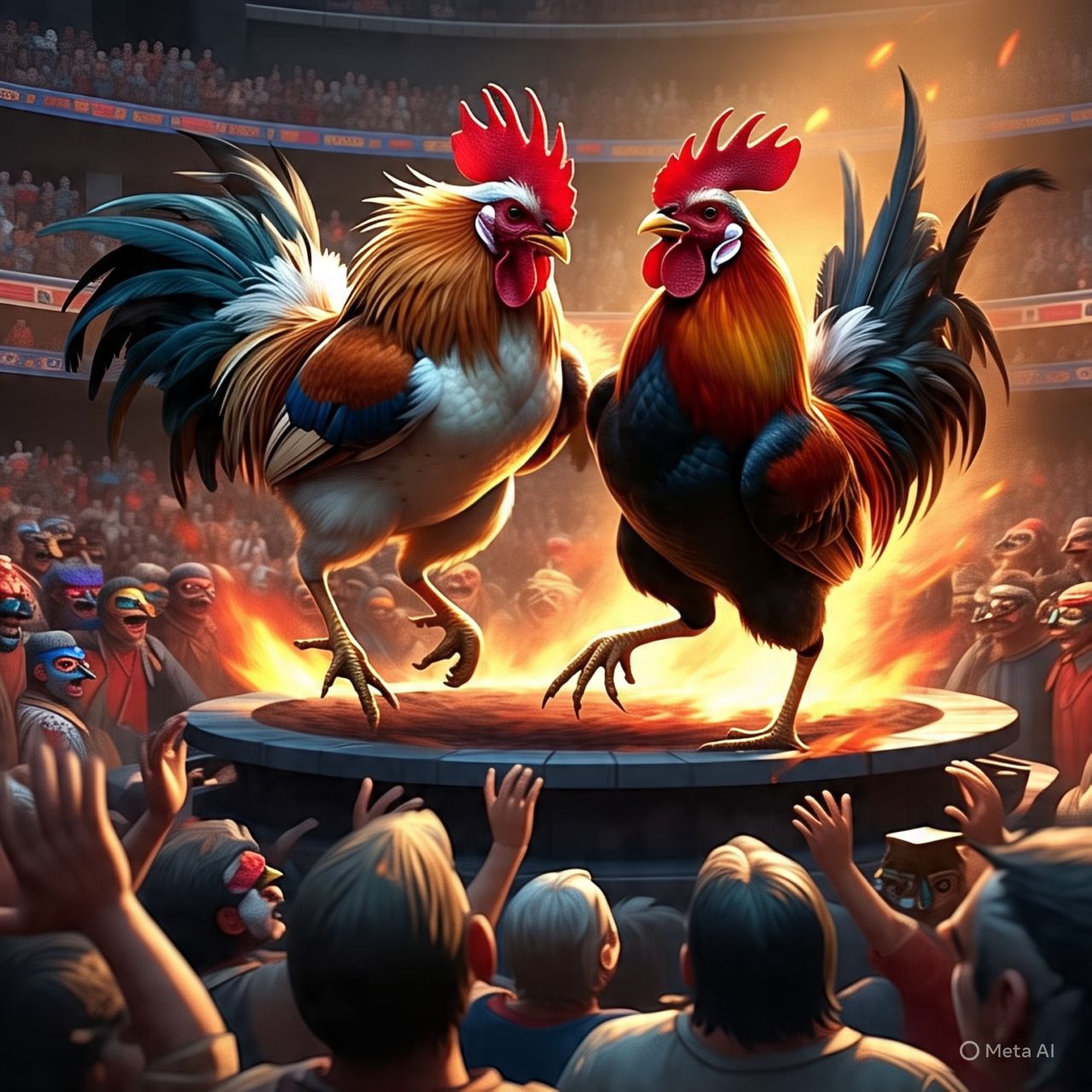 Platform sabung ayam dengan fitur real-time interaktif